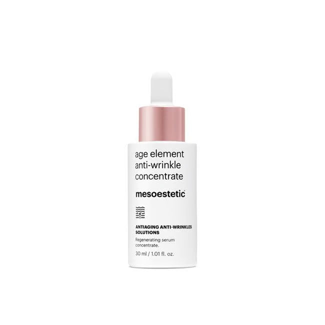 Aplicación facial del concentrate antiarrugas Mesoestetic