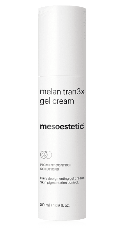 Melan Tran3x Gel Cream Crema Despigmentante con Ácido Tranexámico - mesoesbeauty