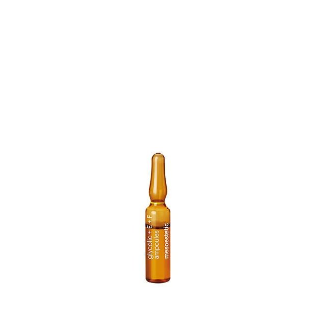 Mesoestetic Glycolic + E + F Ampoules – Ampollas Renovadoras - mesoesbeauty