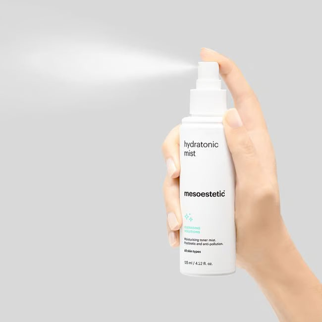 Textura ligera del Hydratonic Mist de Mesoestetic
