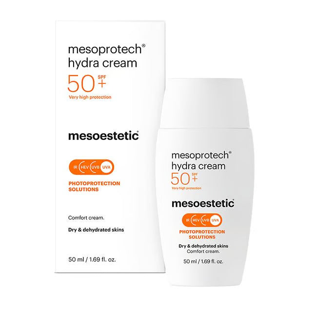 Envase de Mesoprotech Hydra Cream SPF50+