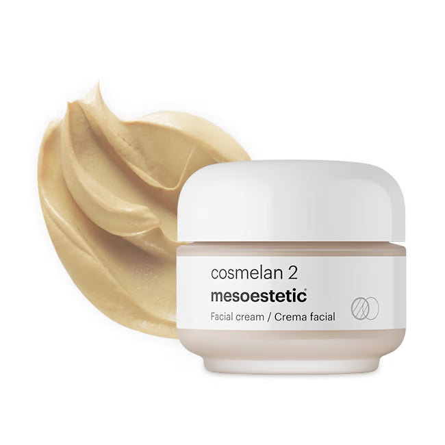 Textura de la crema despigmentante cosmelan 2